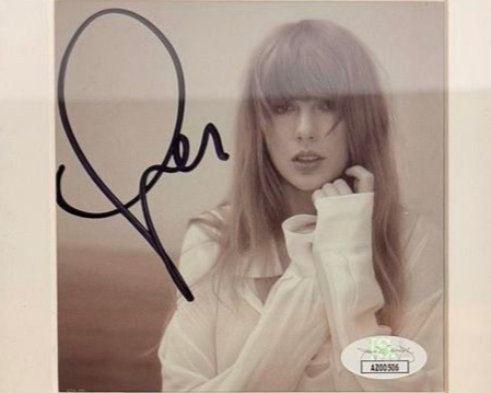 Taylor Swift Custom Framed & Signed CD Insert (The Tortured Poets Department) - JSA COA #02